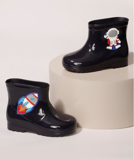Galocha-Infantil-LueLua-Astronauta-e-Foguete-Azul-Escuro-9987653-Azul_Escuro_1