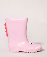 Galocha-Infantil-LueLua-Dinossauro-Rosa-9987632-Rosa_2