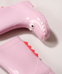 Galocha-Infantil-LueLua-Dinossauro-Rosa-9987632-Rosa_3