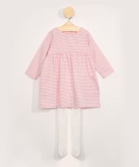 Vestido-Infantil-Listrado-Manga-Longa-Decote-Redondo---Meia-Calca-Off-White-9966255-Off_White_1