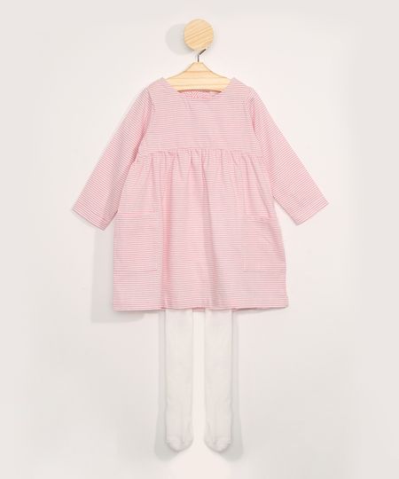 Vestido-Infantil-Listrado-Manga-Longa-Decote-Redondo---Meia-Calca-Off-White-9966255-Off_White_1 Vestido-Infantil-Listrado-Manga-Longa-Decote-Redondo---Meia-Calca-Off-White-9966255-Off_White_1
