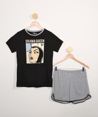 Pijama-Juvenil-Manga-Curta-Rainha-Ma-Preto-9978351-Preto_1