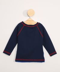 Camiseta-de-Praia-Infantil-Manga-Longa-Raglan-Snoopy-com-Protecao-UV50--Azul-9980526-Azul_3