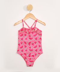 Maio-Infantil-Estampado-de-Melancias-com-Babado-Protecao-UV50--Rosa-9980983-Rosa_1