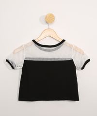 Blusa-Infantil-Manga-Curta-Cropped-com-Tela-Preta-9978055-Preto_3