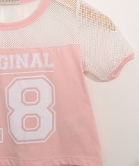 Blusa-Infantil-Manga-Curta-Cropped-com-Tela-Decote-Redondo-Rosa-9978055-Rosa_4