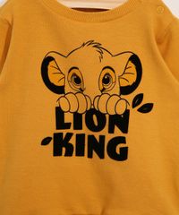 Blusa-de-Moletom-Infantil-Simba-Flocada-Mostarda-9980222-Mostarda_2