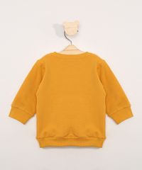 Blusa-de-Moletom-Infantil-Simba-Flocada-Mostarda-9980222-Mostarda_3