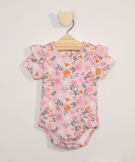 Body-Infantil-Manga-Curta-Estampada-de-Raposinhas-Texturizada-com-Babados-Rosa-9980538-Rosa_1