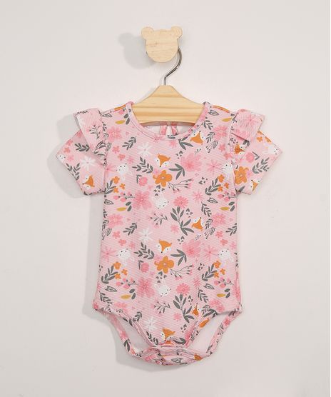 Body-Infantil-Manga-Curta-Estampada-de-Raposinhas-Texturizada-com-Babados-Rosa-9980538-Rosa_1