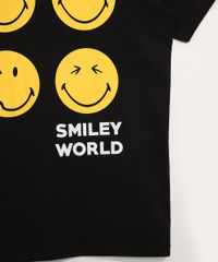 Camiseta-Juvenil-Manga-Curta-Smiley-Preta-9983975-Preto_4