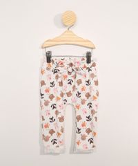 Calca-Infantil-Saruel-Estampado-de-Bichos-com-Barra-Dobrada-Off-White-9980539-Off_White_1