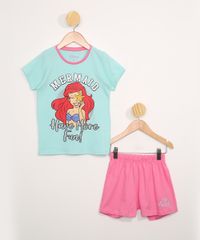 Pijama-Infantil-Manga-Curta-A-Pequena-Sereia-Verde-9983165-Verde_1