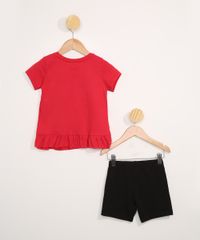 Pijama-Infantil-Manga-Curta-Minnie-Preto-9979020-Preto_3