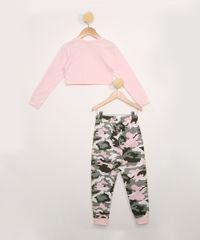Conjunto-Infantil-de-Blusa-Manga-Longa-Cropped-Rosa---Calca-Jogger-Camuflada-Rosa-Claro-9979464-Rosa_Claro_2