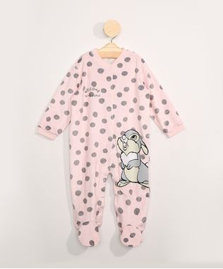 Macacao-de-Plush-Infantil-Manga-Longa-Bambi-Estampada-de-Poa-Rosa-Claro-9970965-Rosa_Claro_1