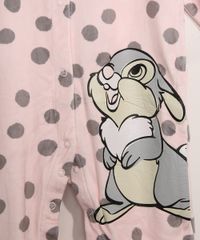 Macacao-de-Plush-Infantil-Manga-Longa-Bambi-Estampada-de-Poa-Rosa-Claro-9970965-Rosa_Claro_2