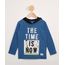 Camiseta-Infantil-Manga-Longa--The-Time-is-Now--com-Capuz-Azul-9979827-Azul_1