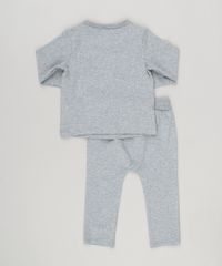 Conjunto-Infantil-de-Macacao-Estampado-Off-White---Camiseta-Ovelha-Manga-Longa---Calca-em-Algodao---Sustentavel-Cinza-Mescla-8959981-Cinza_Mescla_3