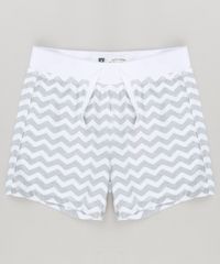 Short-Infantil-Estampado-Chevron-com-Pintinho-em-Algodao---Sustentavel-Off-White-8934352-Off_White_2