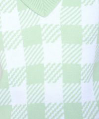 Colete-de-Trico-Feminino-Mindset-Estampado-Xadrez-Vichy-Decote-V-Verde-Claro-9993273-Verde_Claro_5