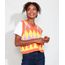Colete-de-Trico-Feminino-Mindset-Estampado-de-Losangos-Decote-V-Laranja-9993271-Laranja_1