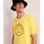 Camiseta-Masculina-Manga-Curta-Smiley-Gola-Careca-Amarela-9986247-Amarelo_1