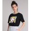 T-shirt-Feminina-Manga-Curta-Oversized--Less-Drama--Pop-Art-Preta-9251623-Preto_1