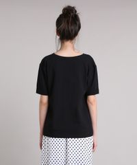T-shirt-Feminina-Manga-Curta-Oversized--Less-Drama--Pop-Art-Preta-9251623-Preto_4