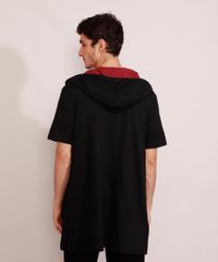 Capa-Masculina-Grifinoria-Harry-Potter-com-Capuz-Manga-Curta-Preta-8933799-Preto_4