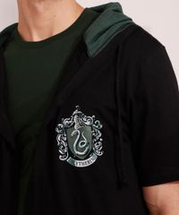 Capa-Masculina-Harry-Potter-Sonserina-com-Capuz-Manga-Curta-Preta-8933806-Preto_2