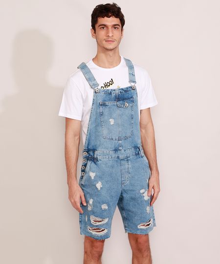 Macacao-Curto-Jeans-Masculino-Destroyed-Marmorizado-Azul-Claro-9978686-Azul_Claro_1 Macacao-Curto-Jeans-Masculino-Destroyed-Marmorizado-Azul-Claro-9978686-Azul_Claro_1