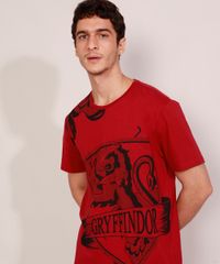 Camiseta-Masculina-Harry-Potter-Grifinoria-Manga-Curta-Gola-Careca-Vinho-9984924-Vinho_6