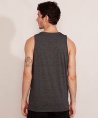 Regata-Masculina-Urso-California-com-Listras-Gola-Careca-Cinza-Mescla-Escuro-9986330-Cinza_Mescla_Escuro_4
