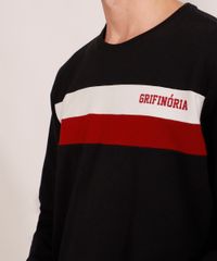 Blusa-de-Moletom-Masculina-Harry-Potter-Grifinoria-Preta-9985845-Preto_5