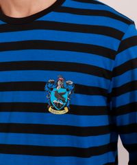Camiseta-Masculina-Listrada-Harry-Potter-Corvinal-Manga-Longa-Gola-Careca-Azul-9986229-Azul_5