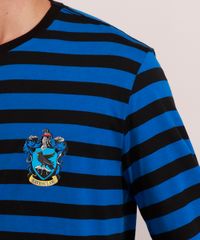 Camiseta-Masculina-Listrada-Harry-Potter-Corvinal-Manga-Longa-Gola-Careca-Azul-9986229-Azul_6