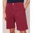 Bermuda-Masculina-de-Sarja-Reta-Vinho-9975438-Vinho_1
