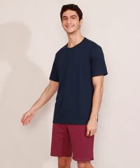 Bermuda-Masculina-de-Sarja-Reta-Vinho-9975438-Vinho_3