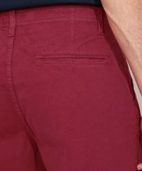 Bermuda-Masculina-de-Sarja-Reta-Vinho-9975438-Vinho_6