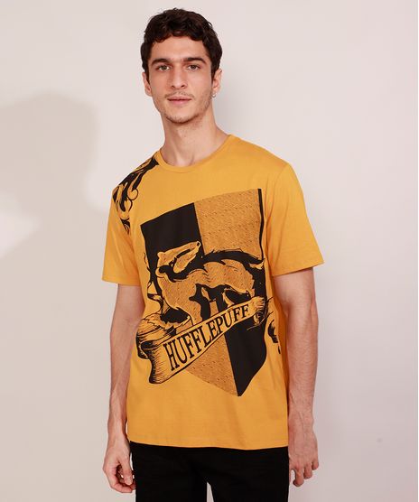 Camiseta-Masculina-Manga-Curta-Lufa-Lufa-Harry-Potter-Gola-Careca-Amarela-9984923-Amarelo_1
