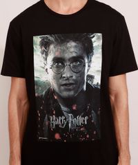 Camiseta-Masculina-Manga-Curta-Harry-Potter-Reliquias-da-Morte-Gola-Careca-Preta-9984920-Preto_2