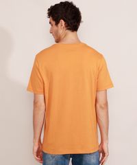 Camiseta-Masculina-Manga-Curta-O-Rei-Leao--Hakuna-Matata--Flocada-Gola-Careca-Mostarda-9982838-Mostarda_4