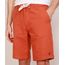 Bermuda-Masculina-Reta-com-Cadarco-e-Bolsos-Laranja-9981984-Laranja_1