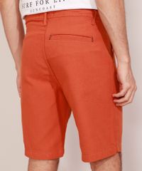 Bermuda-Masculina-Reta-com-Cadarco-e-Bolsos-Laranja-9981984-Laranja_2