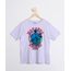 Camiseta-Plus-Size-Feminina-Manga-Curta-Pantera-Negra-Decote-Redondo-Lilas-9982640-Lilas_1
