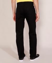 Calca-de-Sarja-Masculina-Slim-Preta-9986490-Preto_2