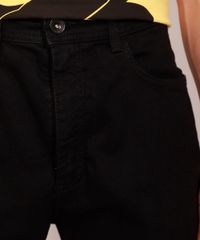 Calca-de-Sarja-Masculina-Slim-Preta-9986490-Preto_4