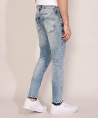Calca-Jeans-Masculina-Skinny-Destroyed-Marmorizada-Azul-Claro-9964247-Azul_Claro_2