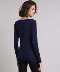 Sueter-Feminino-em-Trico-Manga-Longa-Gola-Redonda--Azul-Marinho-8465830-Azul_Marinho_2